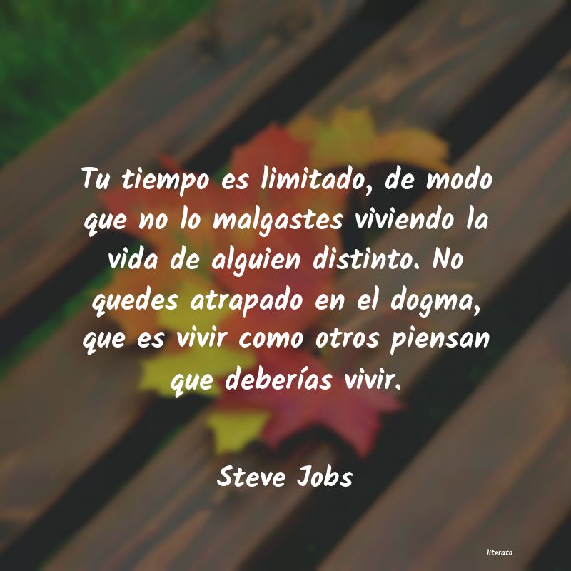 frases de Steve Jobs