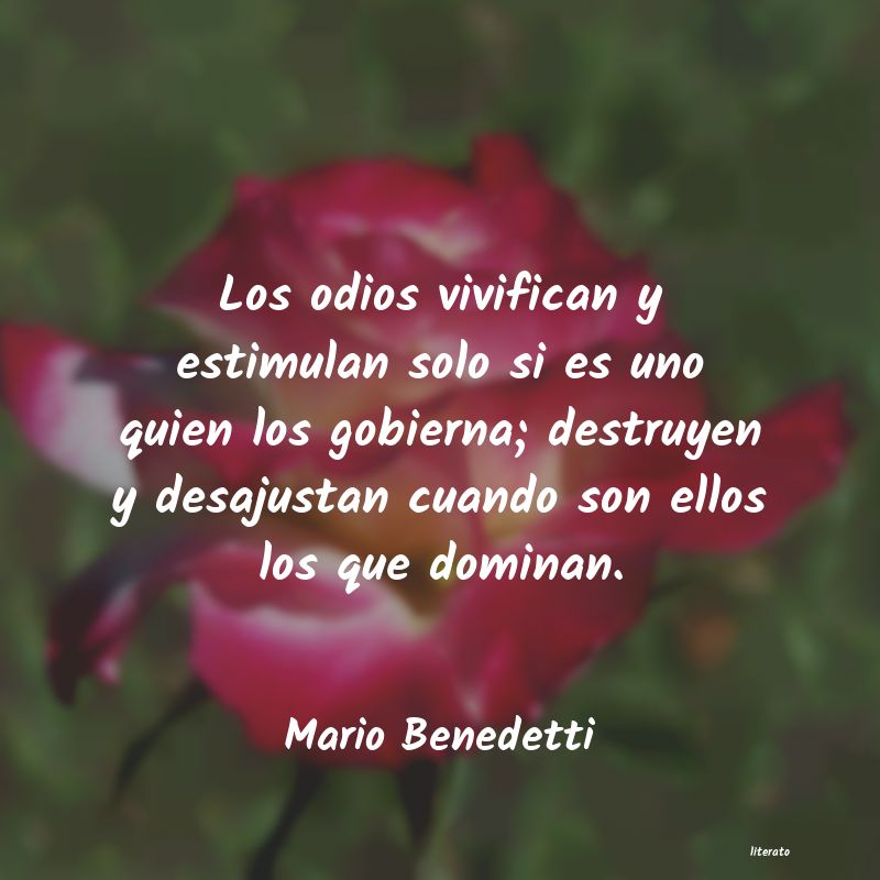 frases de Mario Benedetti