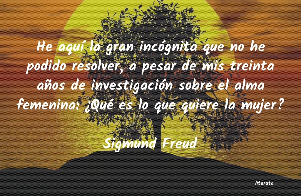 Frases de Sigmund Freud