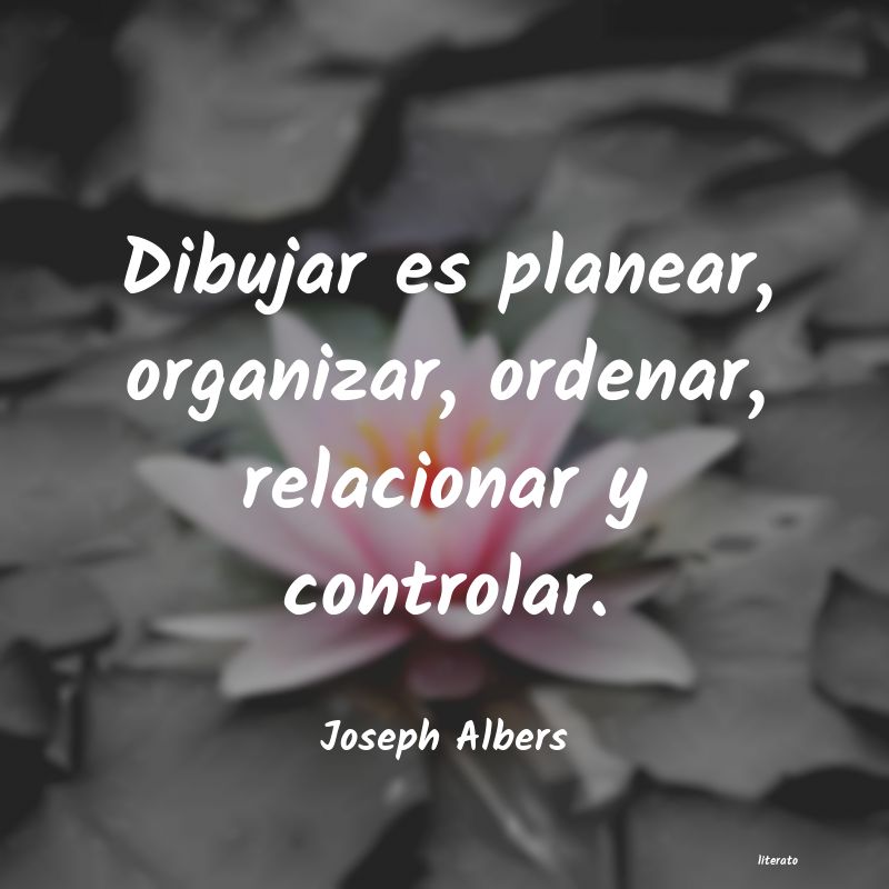 frases de Joseph Albers