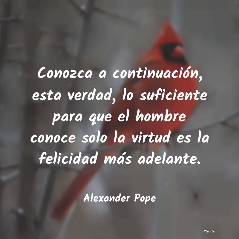 Frases de Alexander Pope