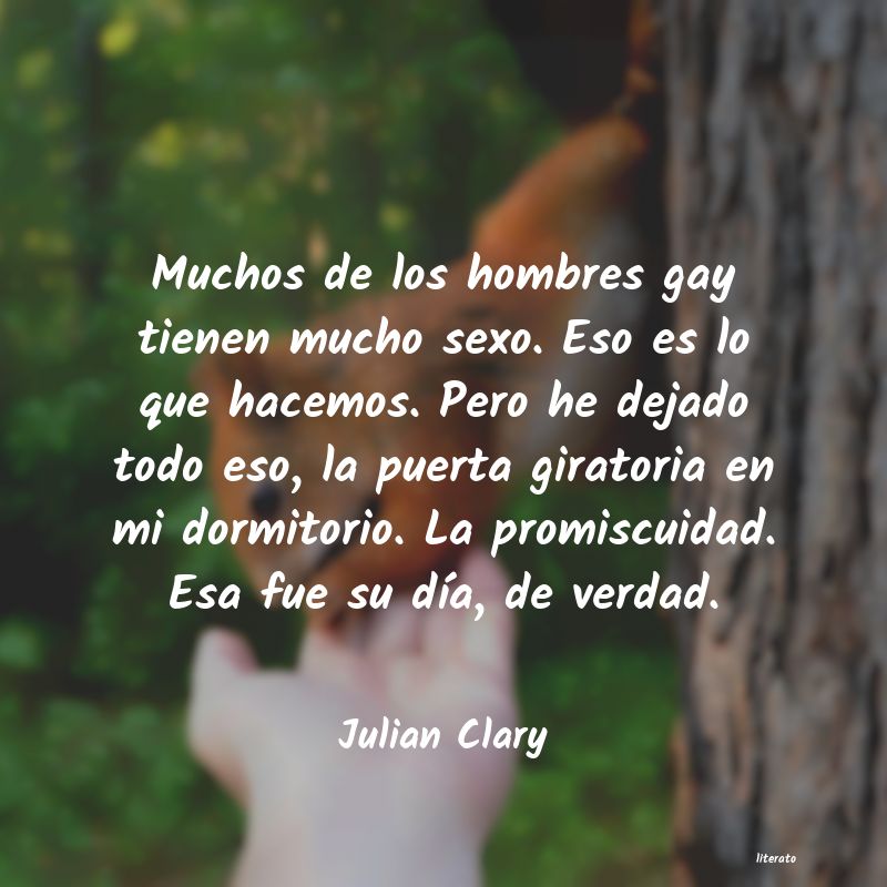 Frases de Julian Clary