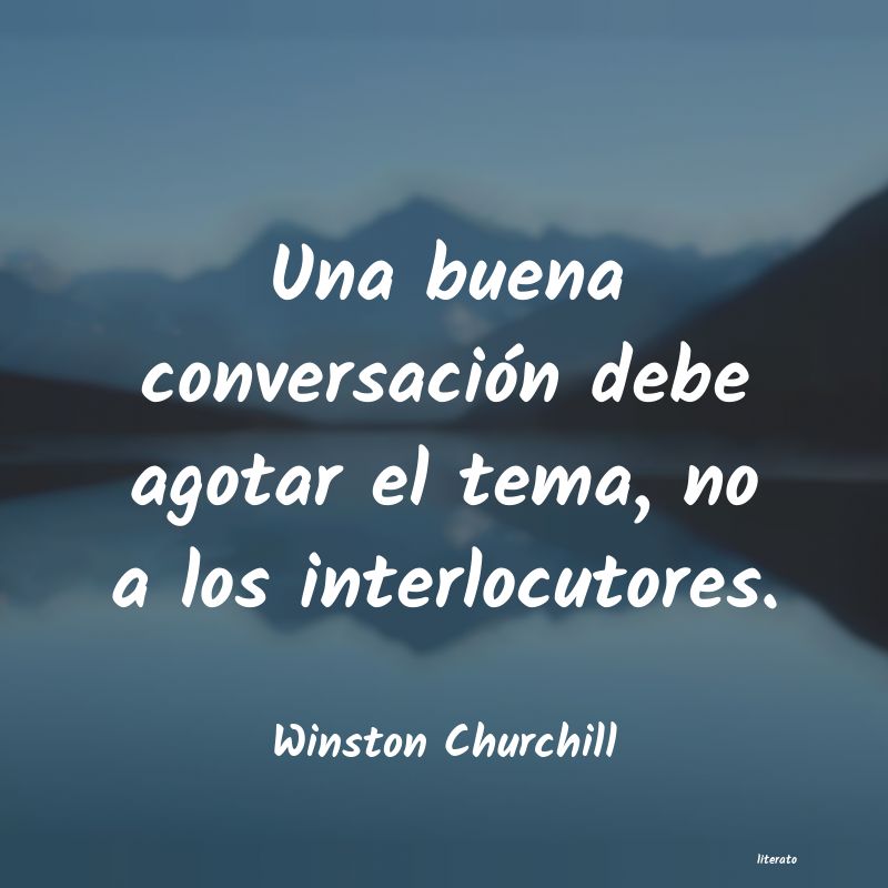 frases de Winston Churchill