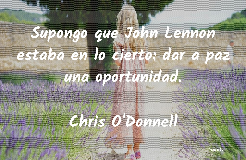 Frases de Chris O'Donnell