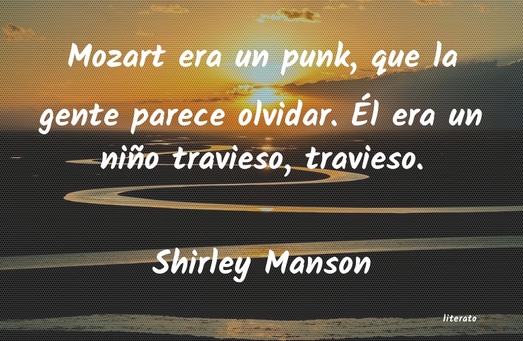 Frases de Shirley Manson