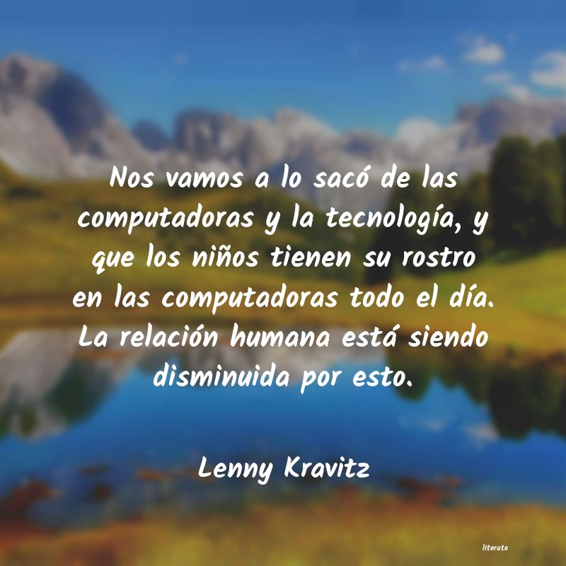 Frases de Lenny Kravitz