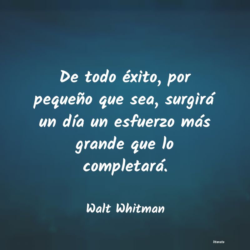 Frases de Walt Whitman