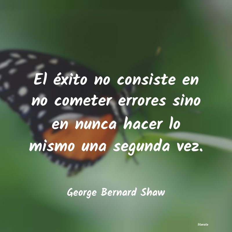 george bernard shaw sola una tragedia