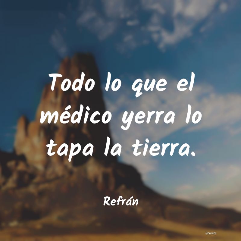 Frases de Refrán