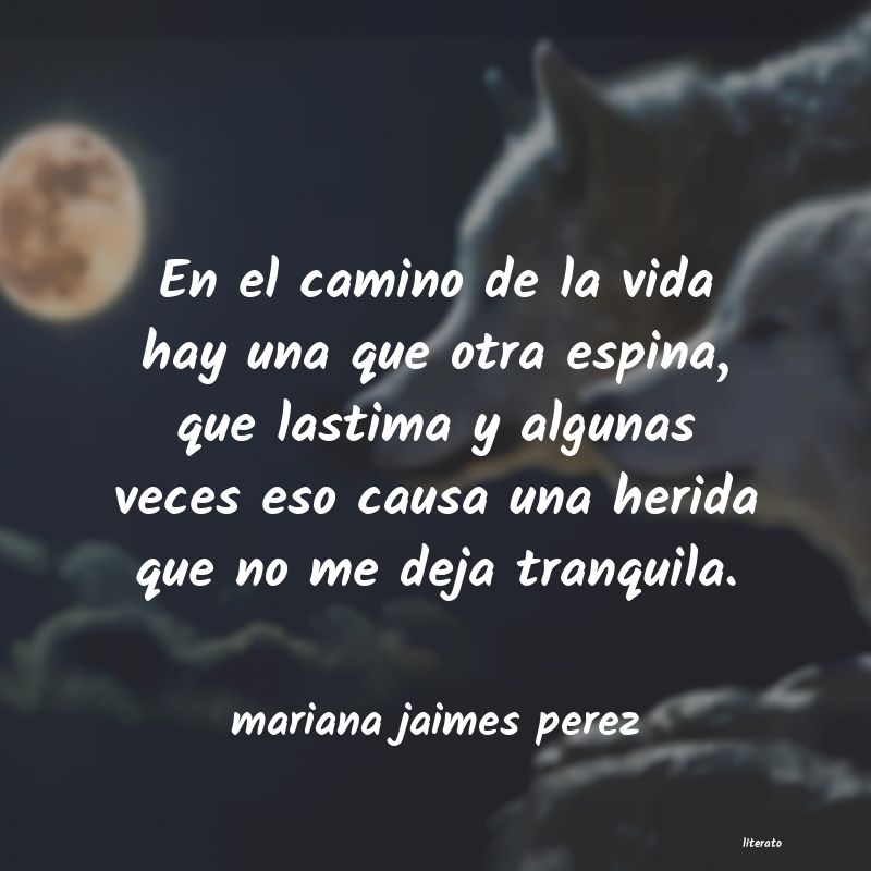 Frases de mariana jaimes perez