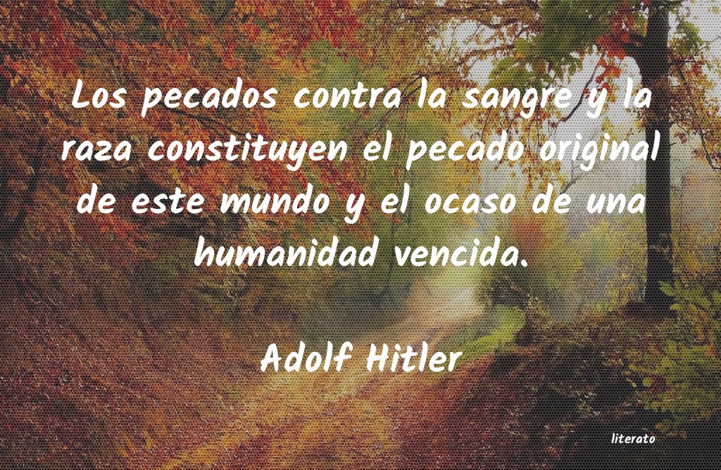 Frases de Adolf Hitler