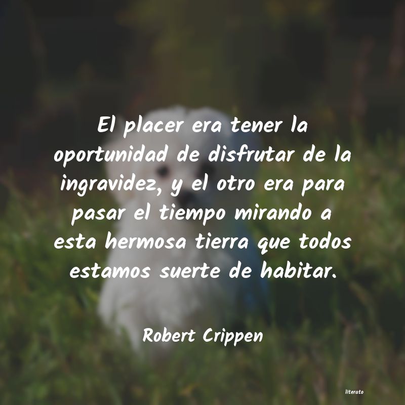 frases de Robert Crippen