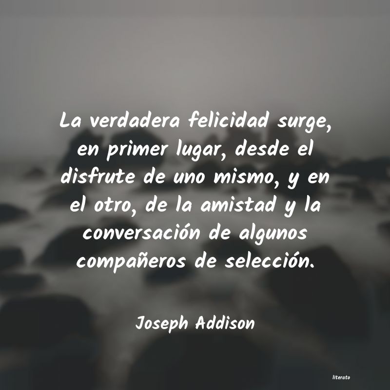 Frases de Joseph Addison