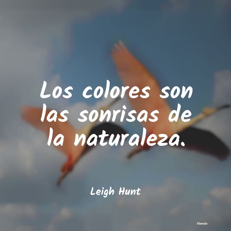 Frases de Leigh Hunt