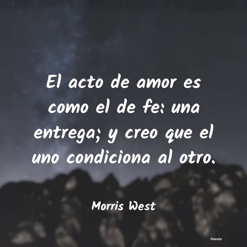 Frases de Morris West