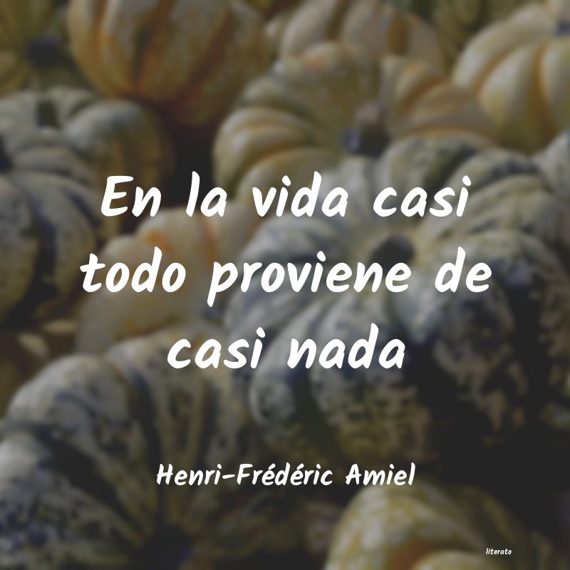 Frases de Henri-Frédéric Amiel