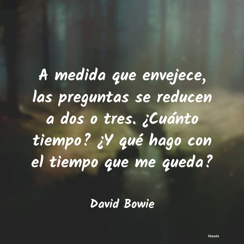 Frases de David Bowie