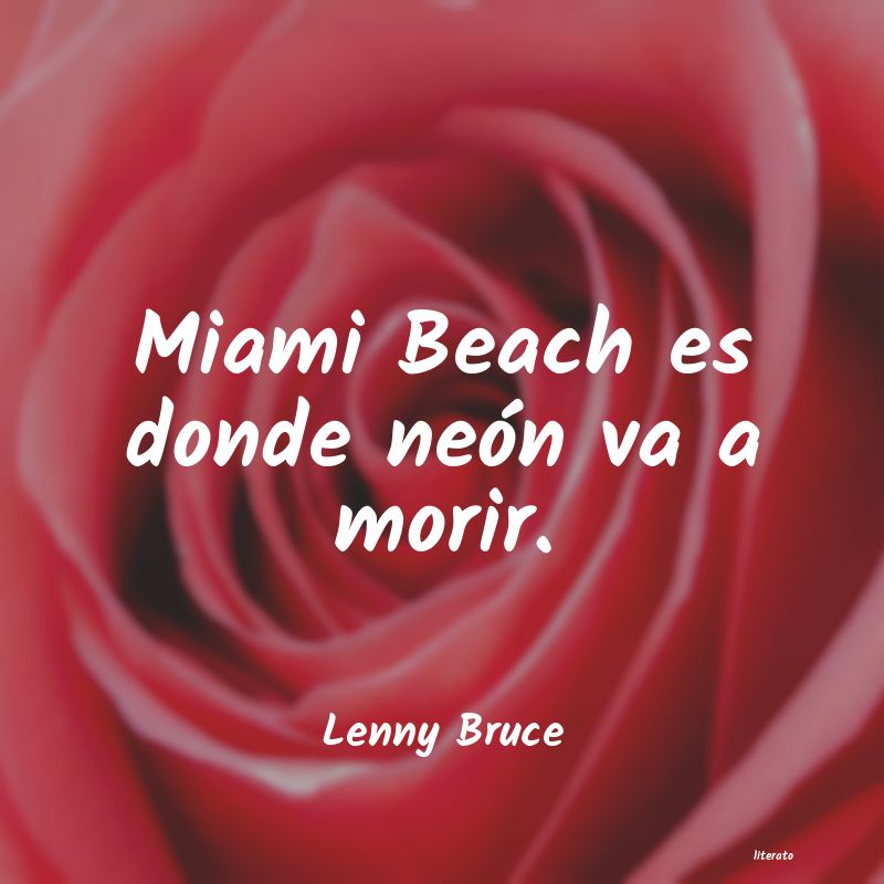 Frases de Lenny Bruce