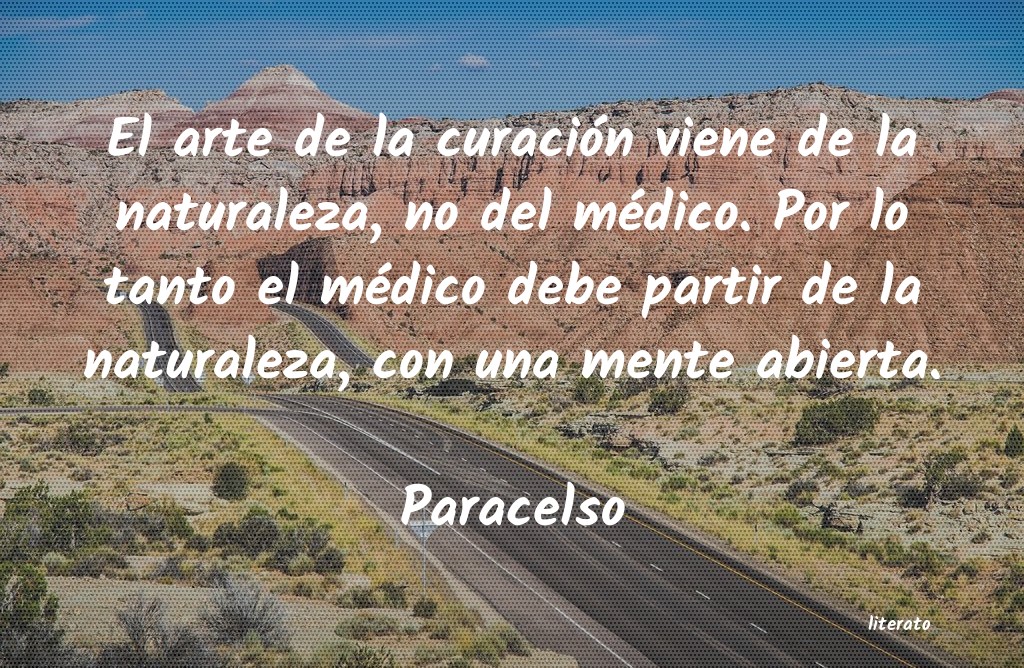 Frases de Paracelso