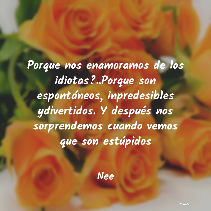 frases de Nee