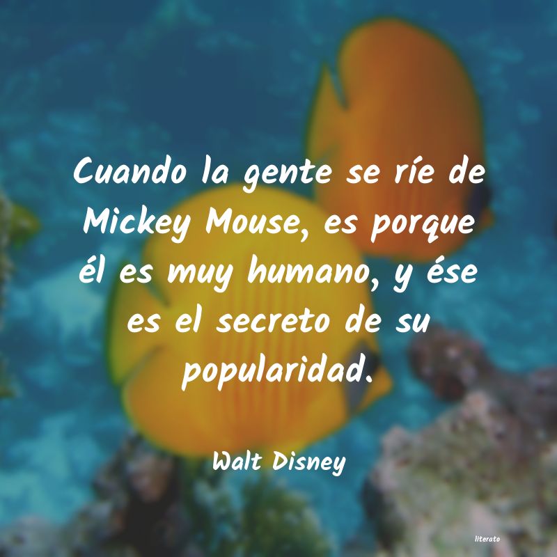 Frases de Walt Disney