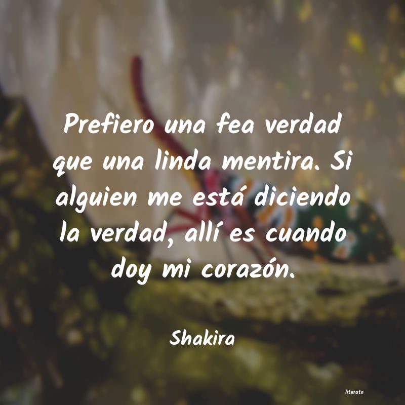 Frases de Shakira