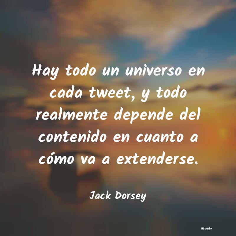 Frases de Jack Dorsey