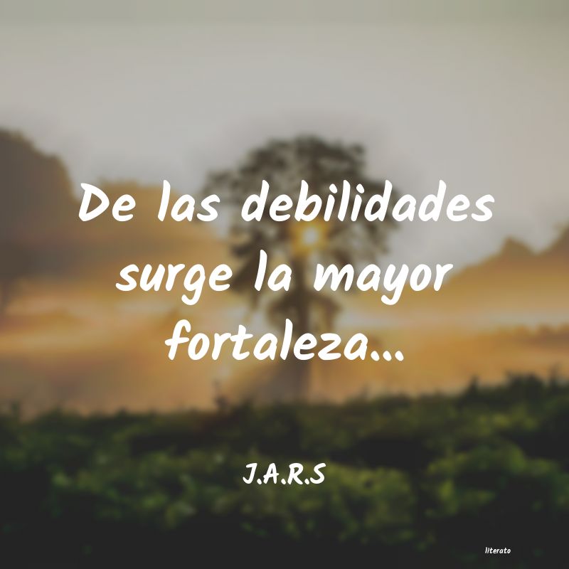 frases de J.A.R.S