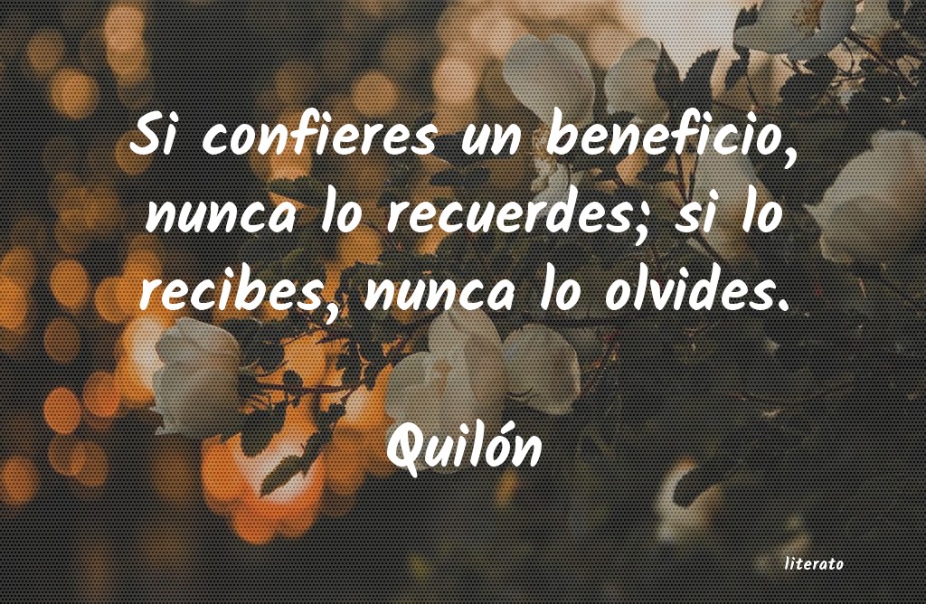 frases de QuilÃ³n