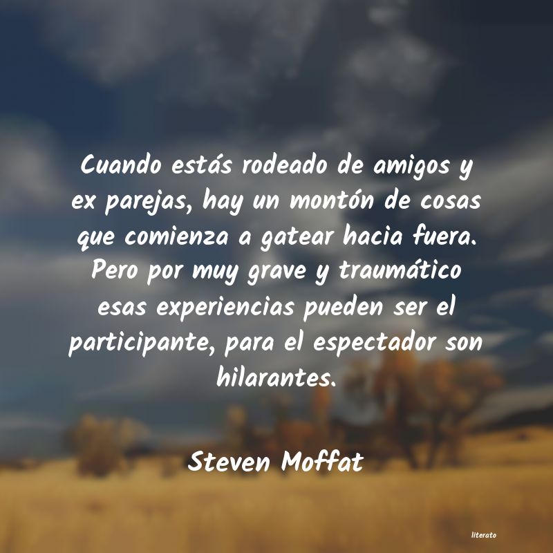 Frases de Steven Moffat