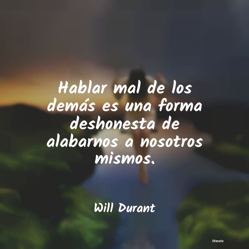frases de Will Durant
