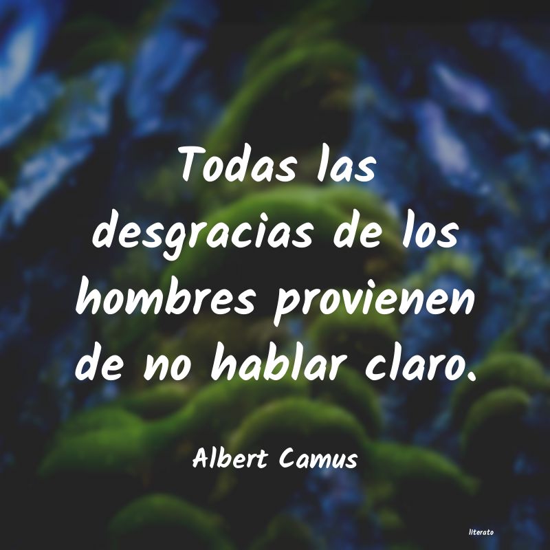 Frases de Albert Camus