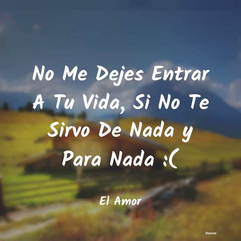 frases de El Amor