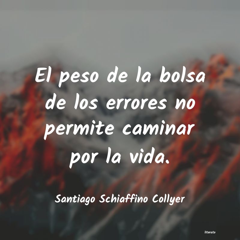 frases de Santiago Schiaffino Collyer