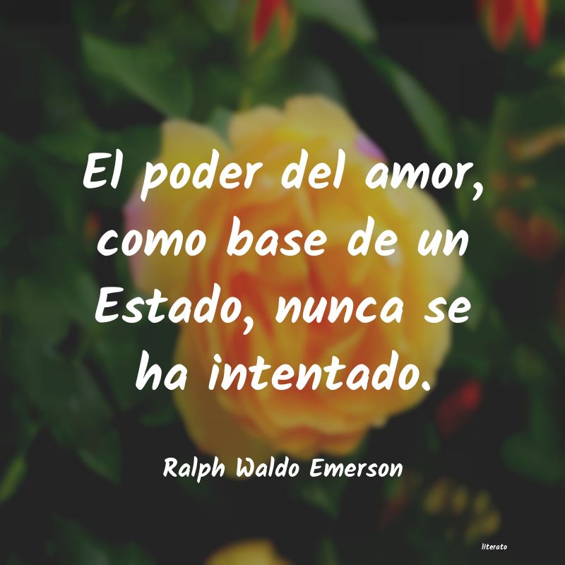 Frases de Ralph Waldo Emerson