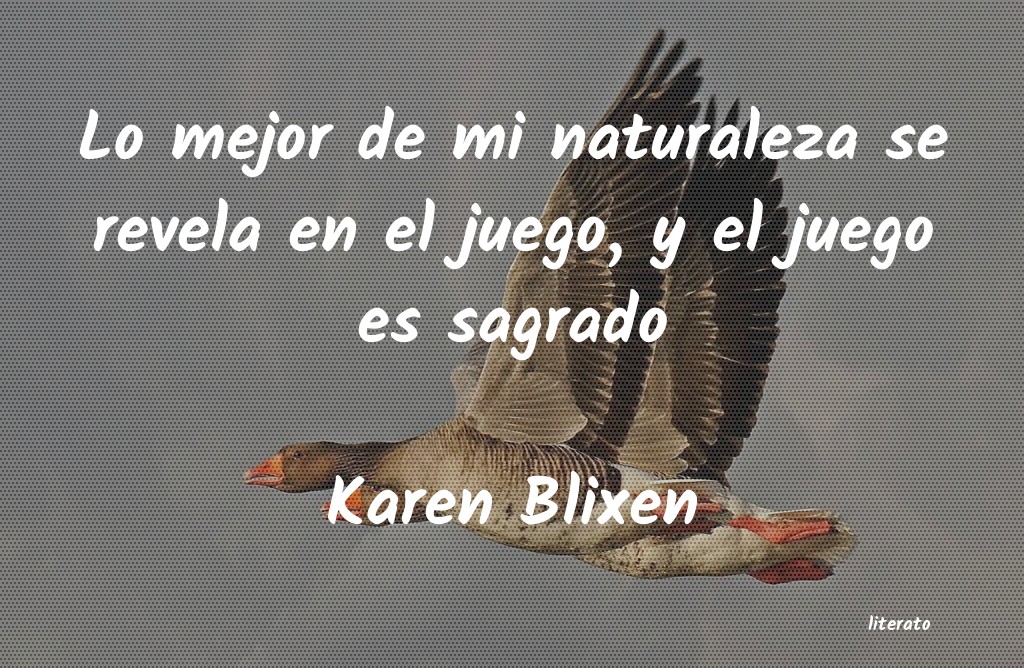 Frases de Karen Blixen