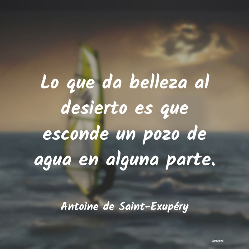 frases de Antoine de Saint-Exupéry
