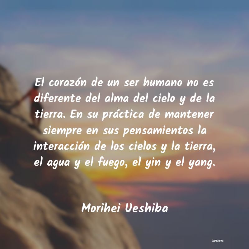 frases de Morihei Ueshiba
