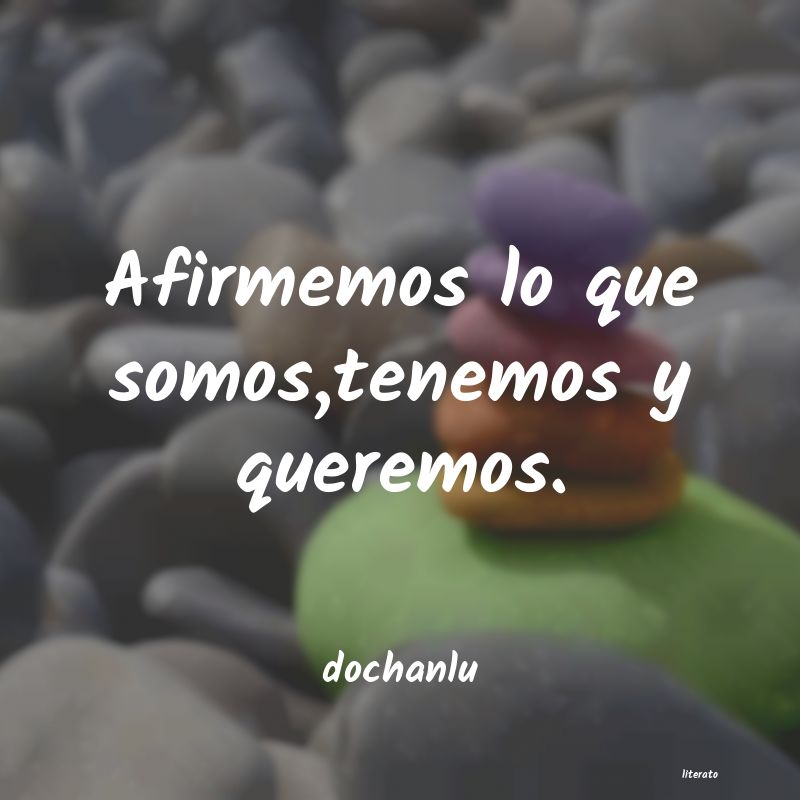 Frases de dochanlu