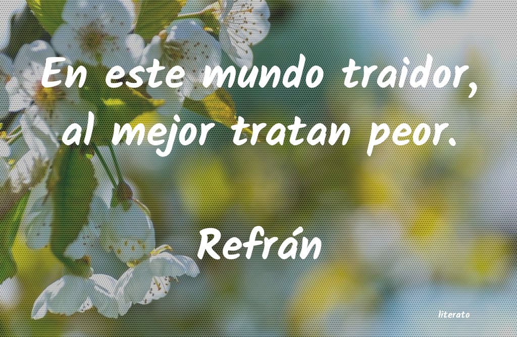 Frases de Refrán