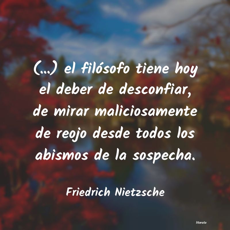 frases de sospecha