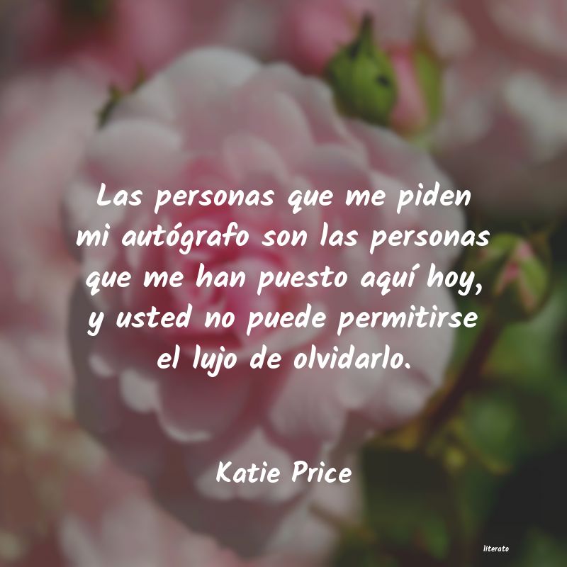 frases de Katie Price