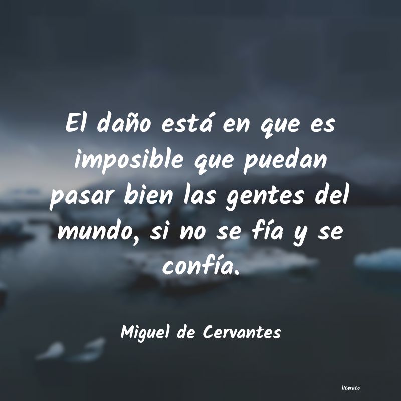 Frases de Miguel de Cervantes