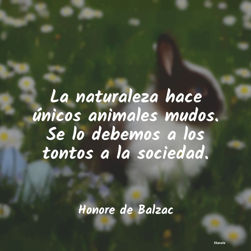 Frases de Honore de Balzac