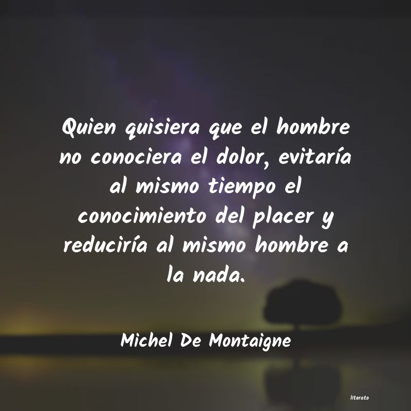 Frases de Michel De Montaigne