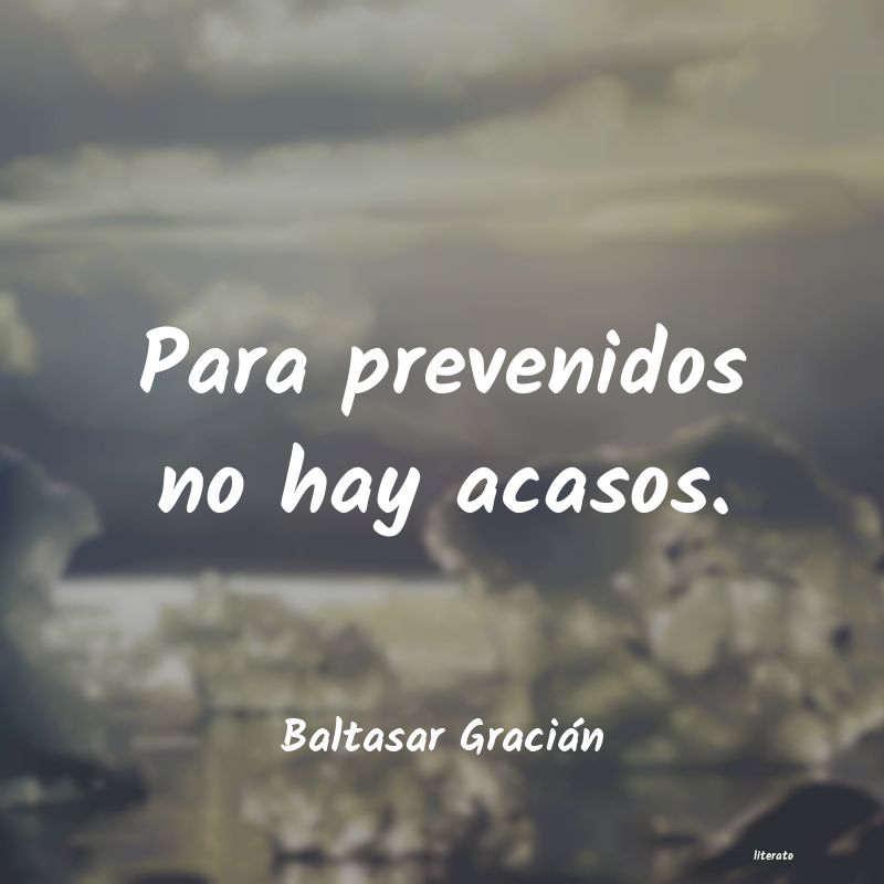 frases de Baltasar Gracián