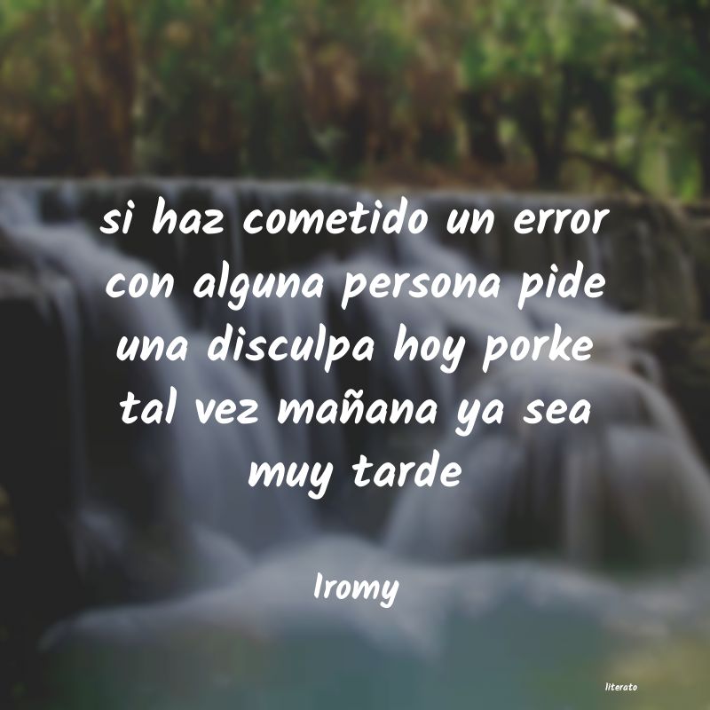 Frases de Iromy