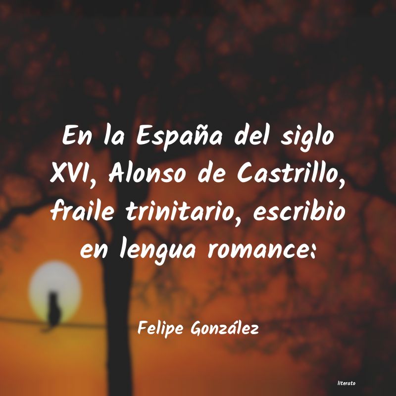 Frases de Felipe González