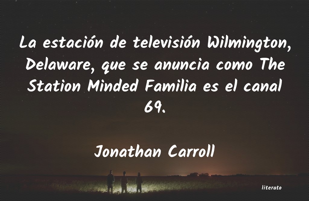 frases de Jonathan Carroll