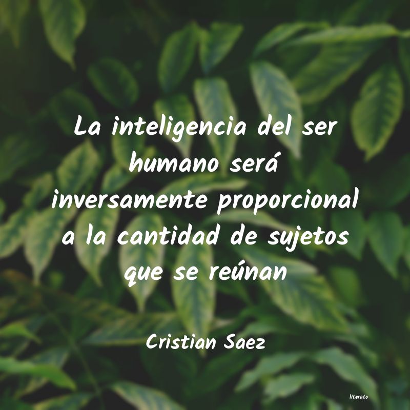 Frases de Cristian Saez